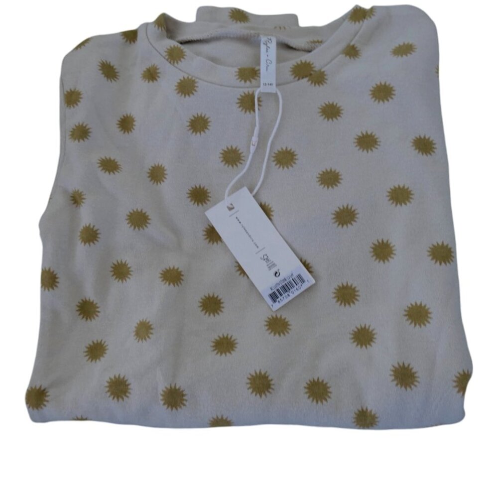 Rylee & Cru- Stone Sunburst organic cotton pajama Set-Size 12-14 yrs-NWT